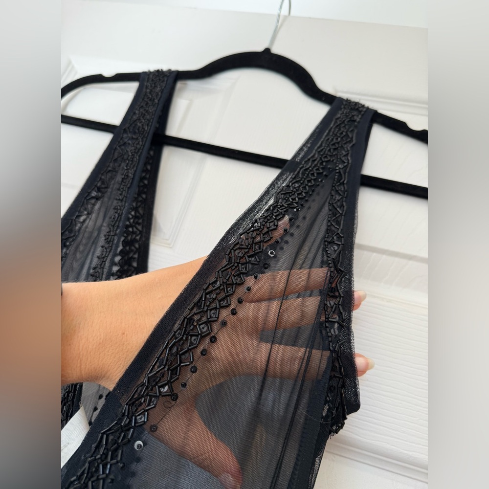 New Free People transparent Black Sleeveless Dress - Picture 6 of 13